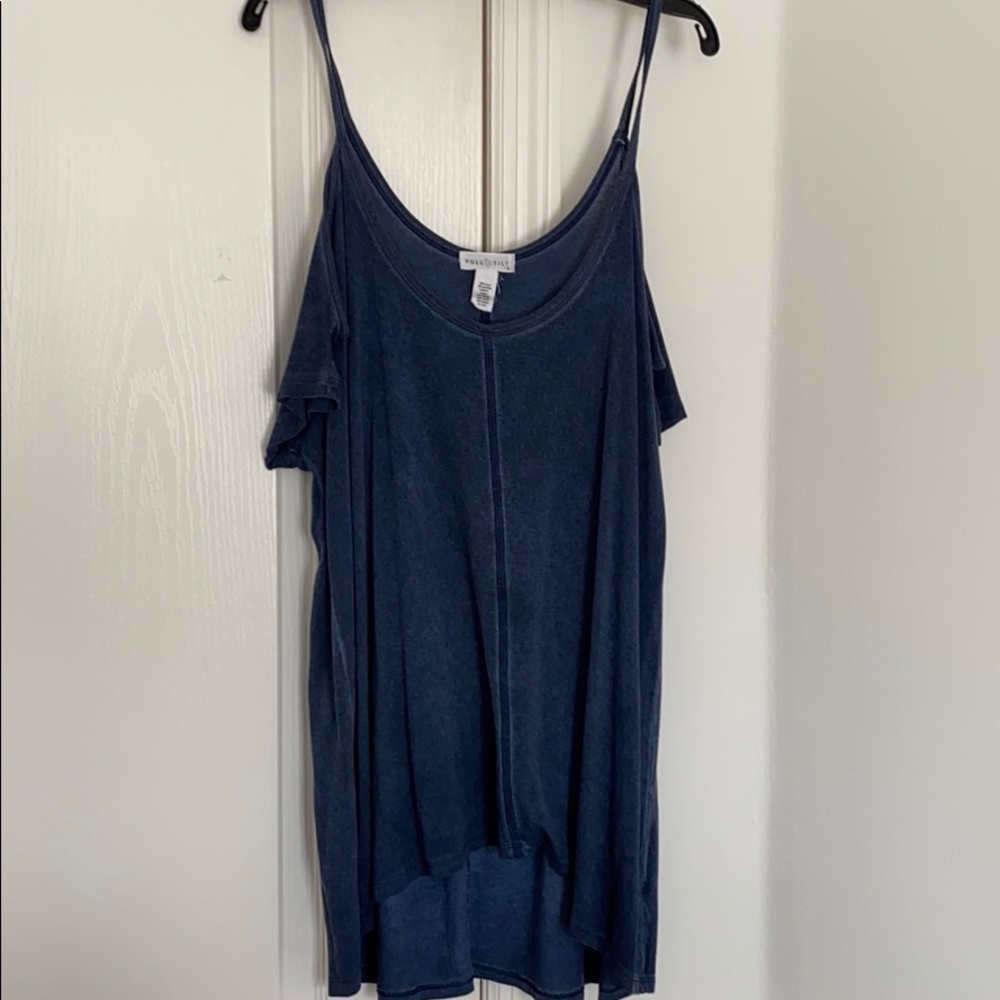 Blue full tilt tank